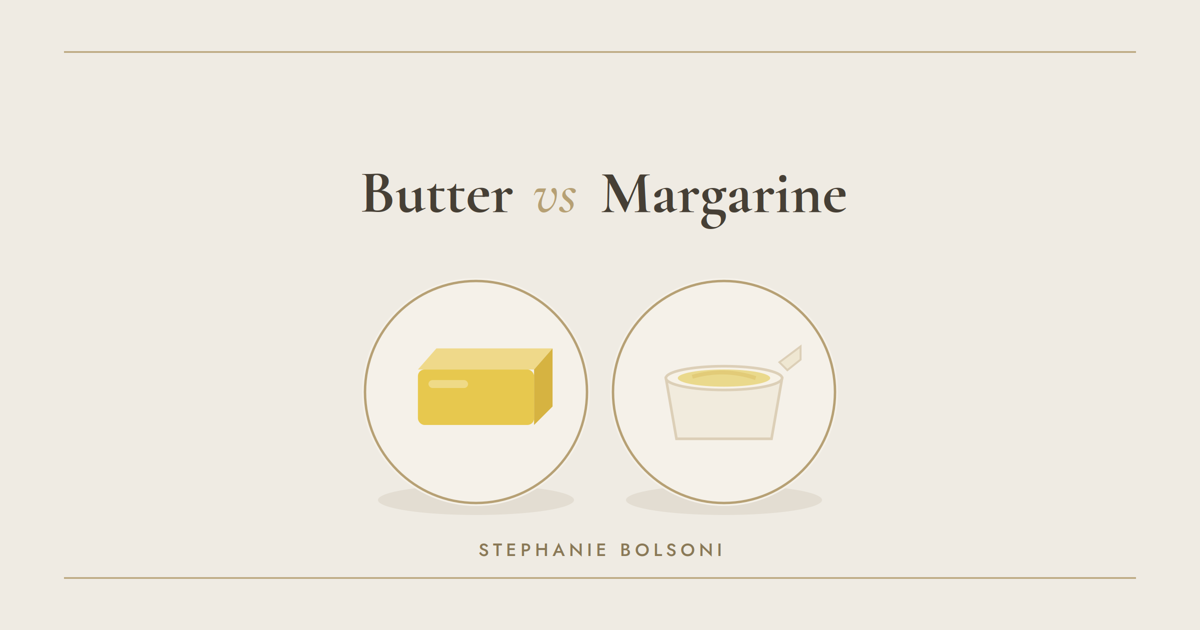 Manteiga ou margarina: o que realmente muda entre as duas